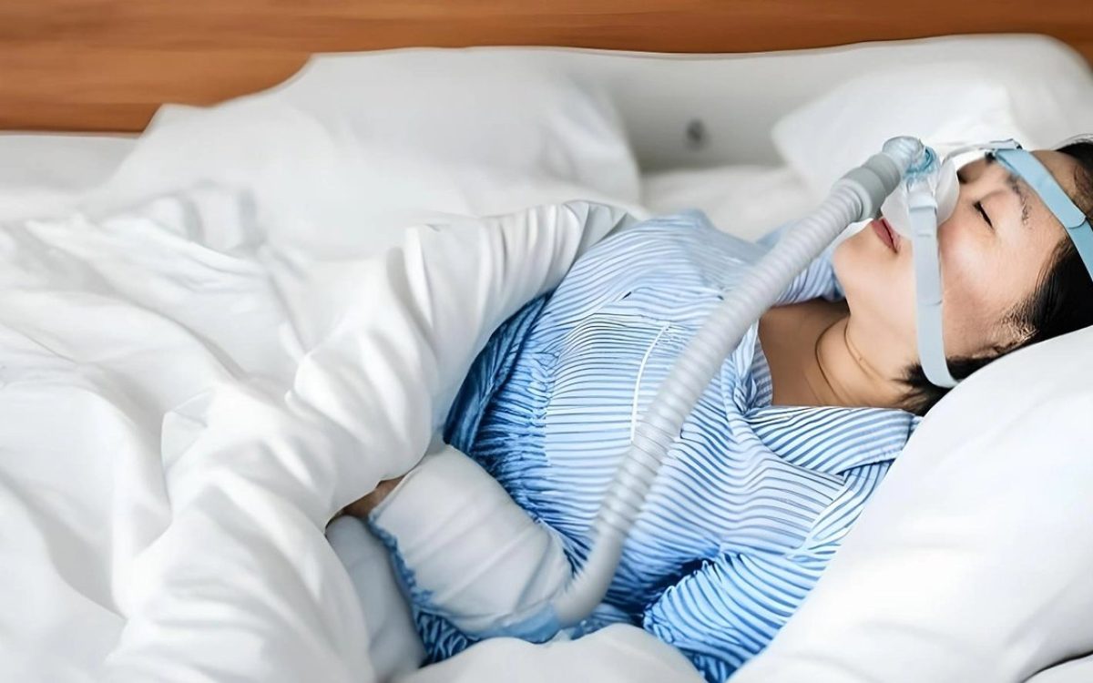 เครื่องช่วยหายใจ CPAP รักษานอนกรน